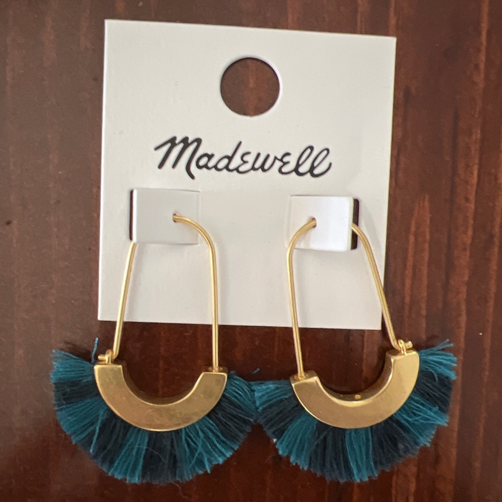 Madewell  Arc Wire Fringe Earrings